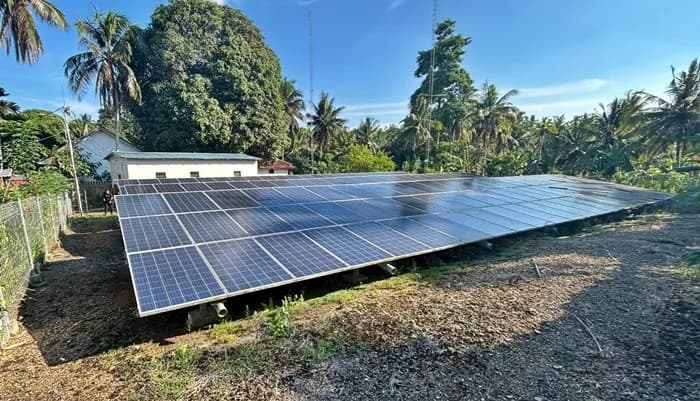 Bukan Petir, AC dan Mesin Cuci Bikin PLTS Pulau Miang Kutim Mati Total