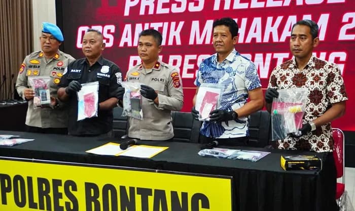Mayoritas Usia Muda, Polres Bontang Ringkus 18 Pengedar Sabu Kurun 21 Hari