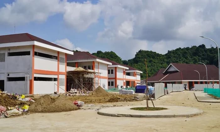 Menengok Pembangunan Sekolah Rakyat Kaltim yang Hampir Rampung