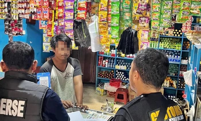 Rokok Ilegal Masih Ditemukan di Bontang, Satu Slop Disita