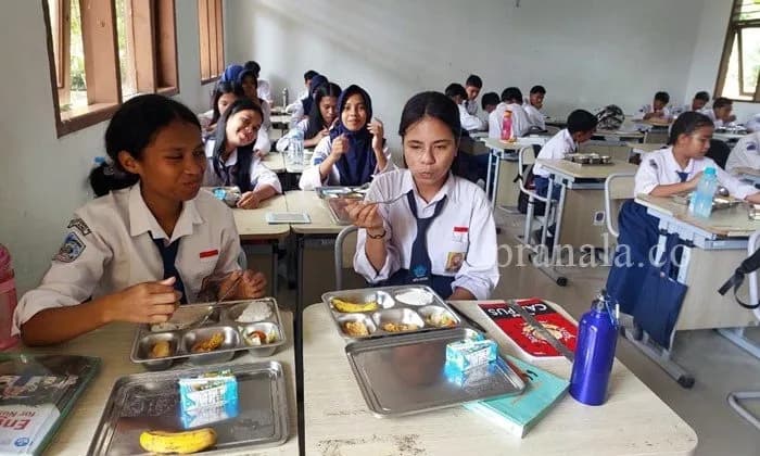 MBG Bontang Hasilkan 1,44 Ton Sampah Sehari