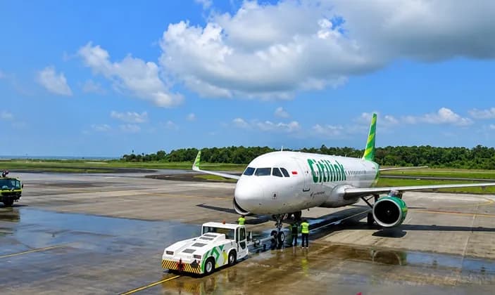 Rute Balikpapan-Bandung Kembali Dibuka, Kursi Penerbangan Perdana Penuh