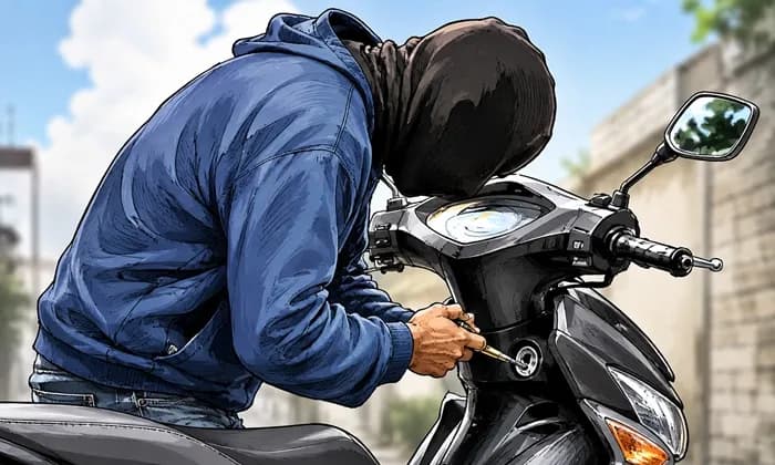 Nekat Gasak Motor di Parkiran Masjid Bontang, Pelarian Residivis Ini Kandas di Sangatta