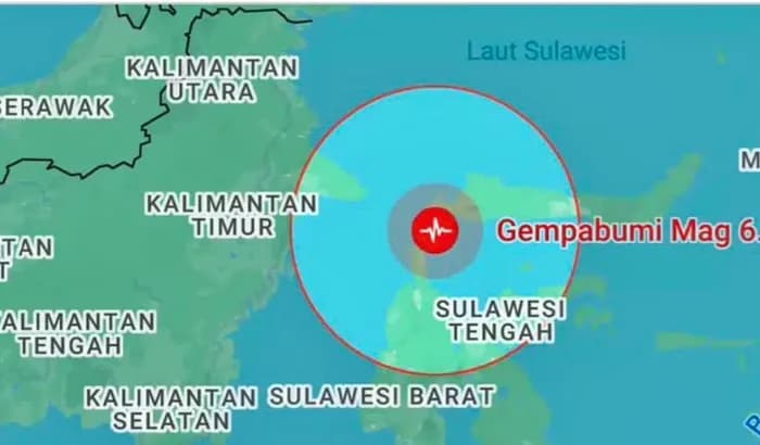 Gempa M 6,2 Terasa di Kutai Timur, Warga Sangatta Sempat Panik