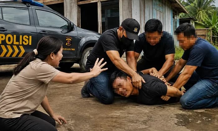 Tragedi Penangkapan Narkoba di Teluk Pandan Kutim, Terduga Pelaku Meninggal Dunia