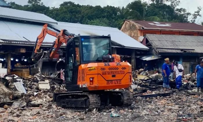 TPS Pasar Sepinggan Balikpapan Ditarget Rampung Sebulan, 119 Pedagang Segera Kembali Berjualan