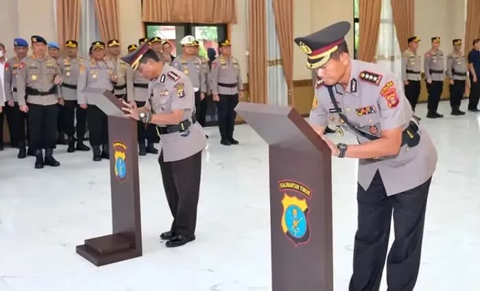 Mutasi Polda Kaltim, Siswanto Mukti jadi Dirintelkam Baru