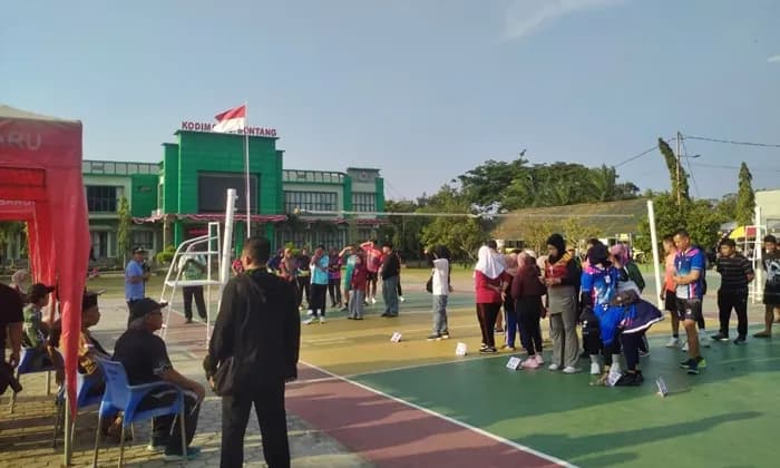 Turnamen Voli Ceria Bontang Baru Meriahkan HUT ke-81 RI, Smash Hanya untuk Putri