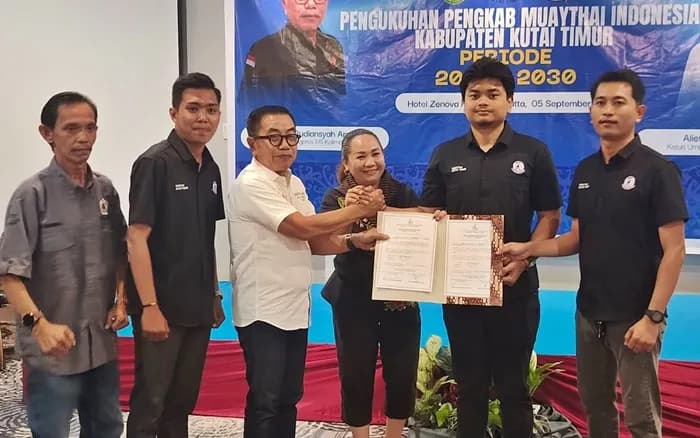 Alief Fahreza Bulang Pimpin Muaythai Kutim, Targetkan Konsolidasi dan Prestasi