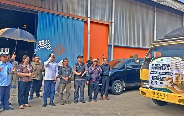 Bantuan Pangan Mahulu Lagi, Pemprov Kaltim Kirim 52 Ton Beras Darurat