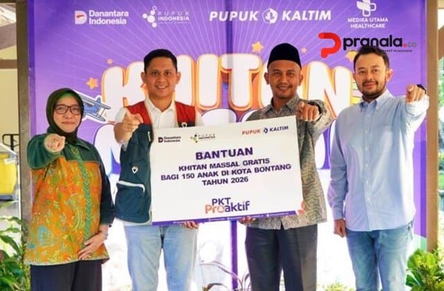 Modal KK dan KTP, 150 Anak Bontang Ceria Ikut Khitan Massal Pupuk Kaltim