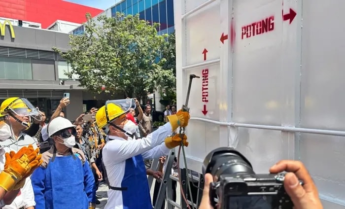 Zero ODOL 2027 Dimulai, 62 Truk di Kaltim Dipotong