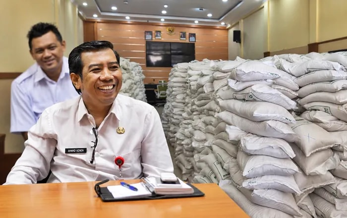 Bantuan Pangan Bontang Cair! 15.410 Keluarga Diberi Beras 30 Kg