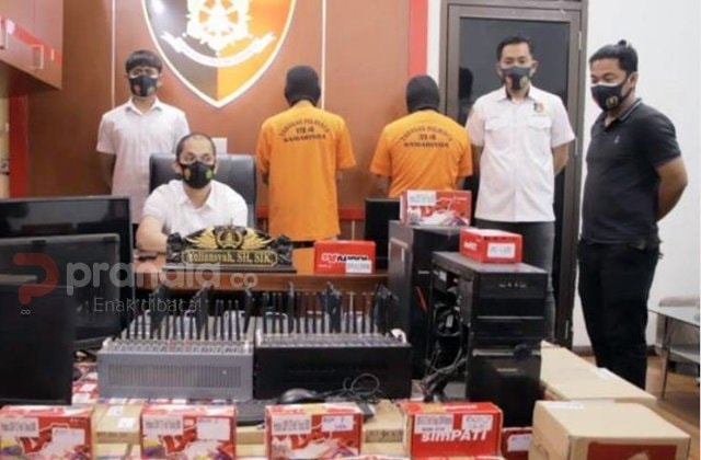 Sindikat Pemalsu Registrasi Kartu Perdana di Samarinda Terbongkar