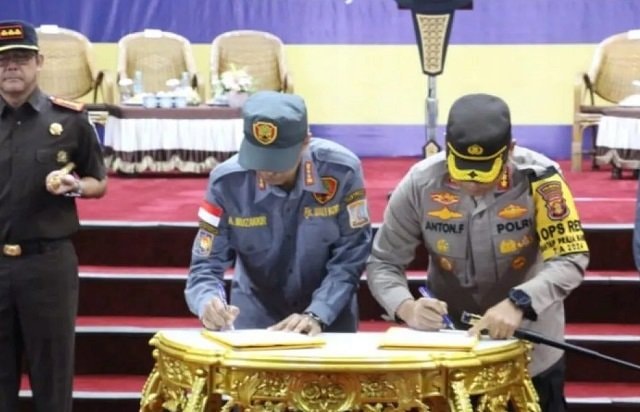 1.992 Linmas Balikpapan Dilengkapi BPJS, Siap Amankan Pilkada 2024