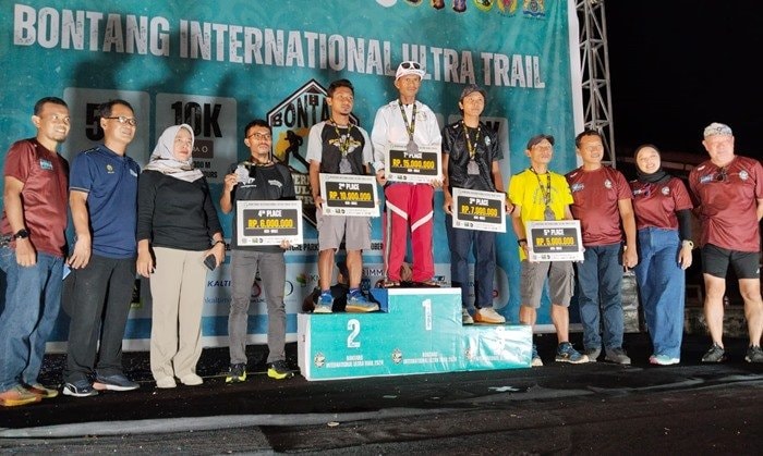 Pelari asal Lumajang dan Bekasi Juarai Bontang International Ultra Trail 2024