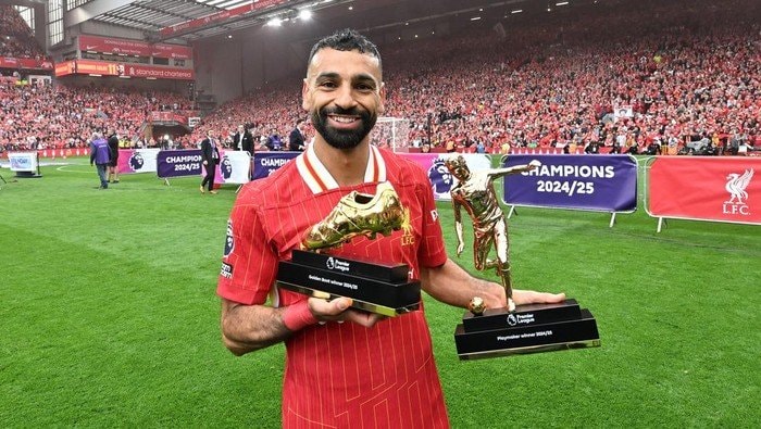 Top Skor dan Raja Assist, Musim Sempurna Mohamed Salah di Liga Inggris