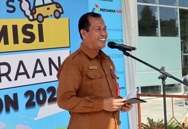 DLH Bontang Gelar Uji Emisi Kendaraan di City Mall, Tingkatkan Kesadaran Lingkungan