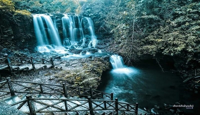 Menikmati Keindahan Alami Air Terjun Jantur Mapan, Kutai Barat