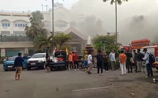 Musabab Hotel Bumi Senyiur Samarinda Terbakar