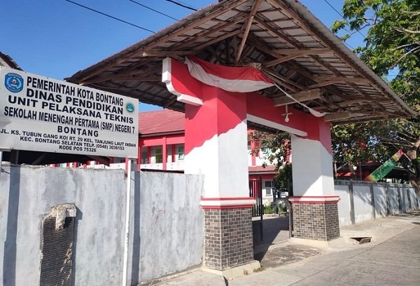 Rencana Relokasi SMPN 7 dan SDN 004 Bontang Selatan Menunggu Bankeu Tahun Depan