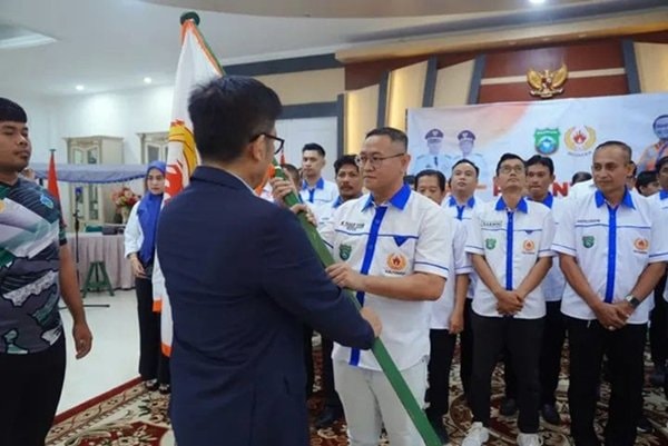 50 Pengurus KONI Pangkep Resmi Dilantik, Target Pertahankan Peringkat 2 Porprov Sulsel