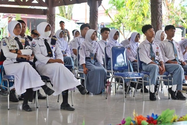 TMMD 128 di Bontang Tak Hanya Bangun Fisik, Tapi Juga Kesadaran Hukum Pelajar
