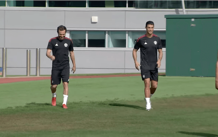VIDEO: Latihan Perdana Ronaldo bersama Manchester United