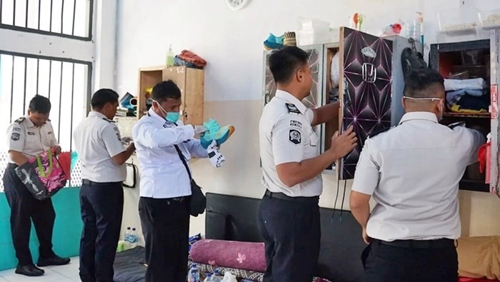 Sasar Narkoba dan Ponsel, Lapas Bontang Digeledah