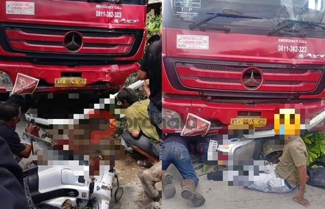 Fuel Tanker Crash in Balikpapan Leaves One Dead, Brake Failure Suspected