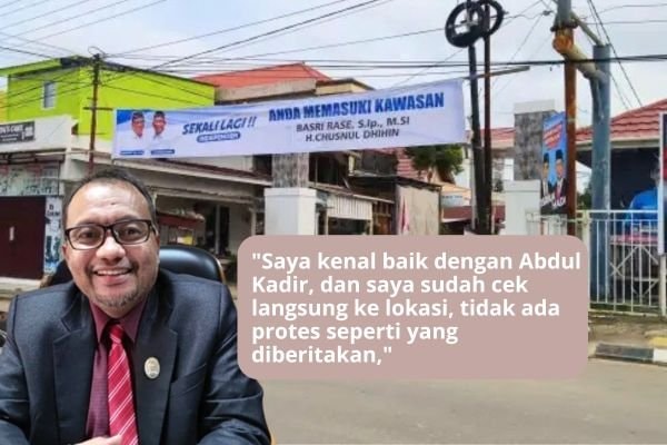 Abdul Samad Tegaskan Tak Ada Protes Soal Spanduk Dukungan Basri Rase-Chusnul Dhihin di RT 25 Api-Api, Bontang