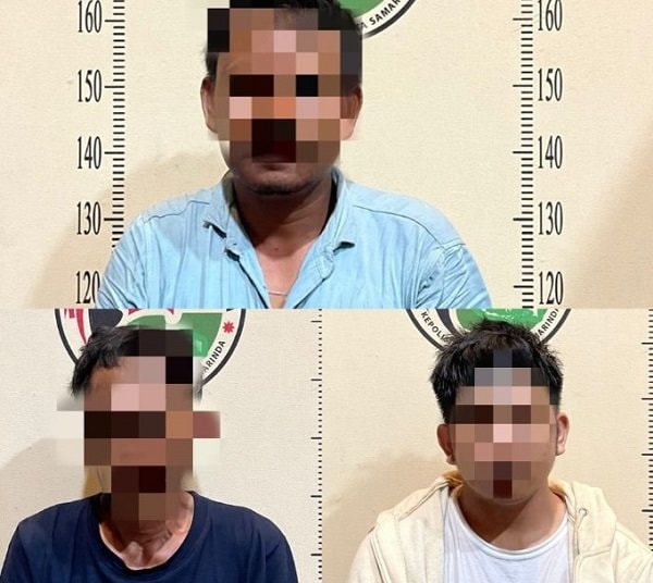 Polresta Samarinda Bekuk 3 Pengedar Sabu di Samarinda dan Kukar