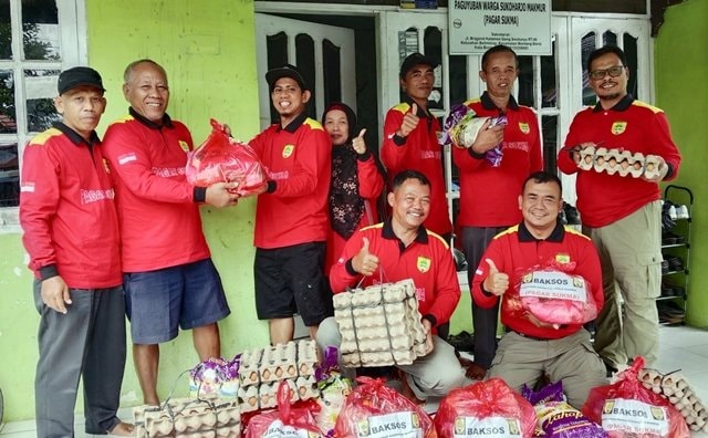 Pagar Sukma Bontang Gelar Bakti Sosial, Bagikan Sembako untuk Anggota yang Membutuhkan