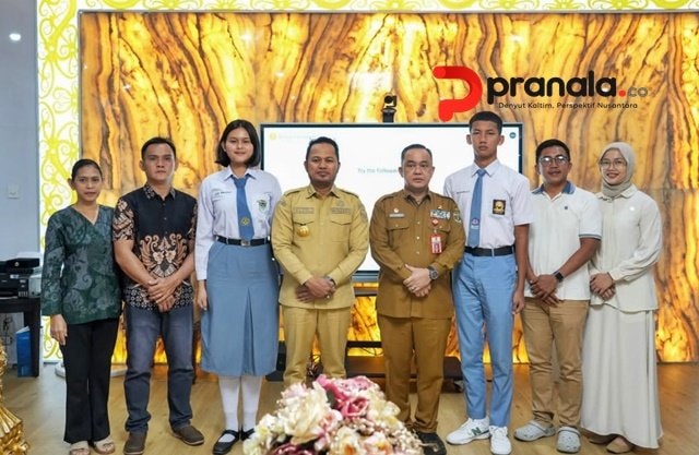 Pesan Rudy Mas'ud kepada 2 Paskibraka Nasional 2026 asal Kaltim