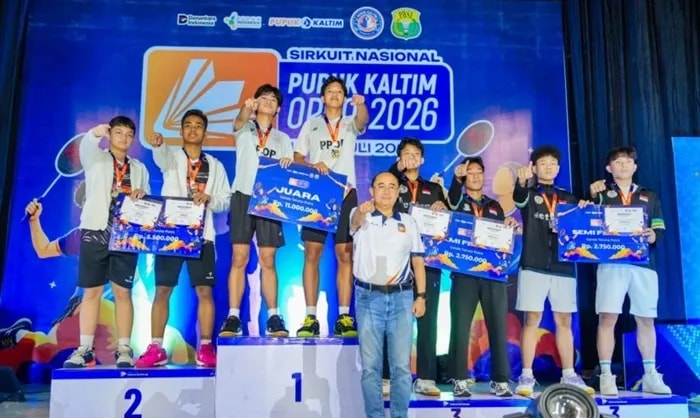 Sirnas C Pupuk Kaltim Open 2026 jadi Panggung Lahirnya Talenta Bulutangkis Nasional