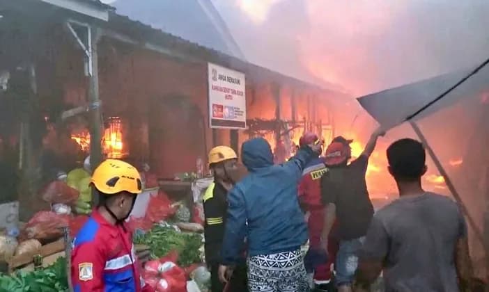 Pasar Sepinggan Terbakar, Pemkot Balikpapan Siapkan Revitalisasi
