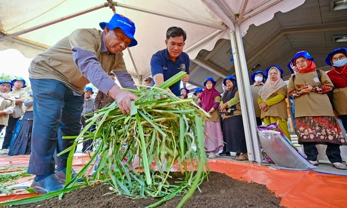 Dorong Ekonomi Sirkular, Pupuk Kaltim Ajari Petani Bontang Sulap Sampah Jadi Kompos
