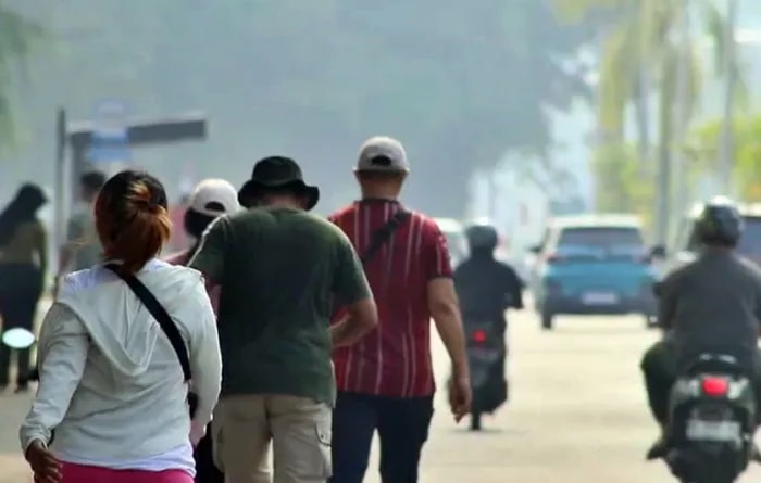 Balikpapan Masih Aman, Berau Diselimuti Kabut Asap Tebal