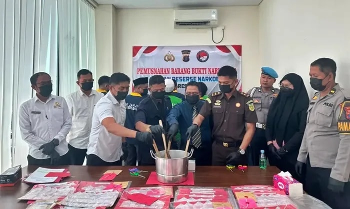 Sabu 372 Gram Gagal Edar di Berau, 12 Orang Masuk Bui
