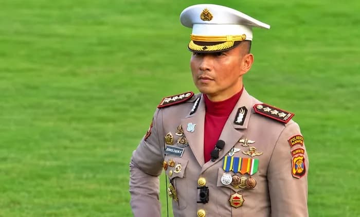 Rekam Jejak Kombes Jerrold Kumontoy, Kapolresta Balikpapan Komandan Penurunan Bendera Istana