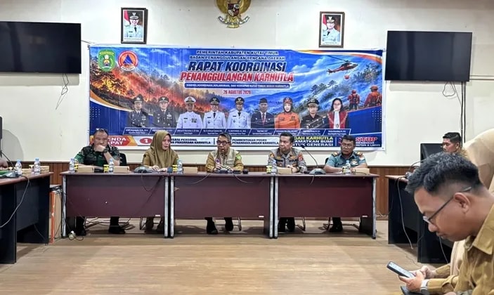 Kutai Timur Siaga Karhutla, Pemkab Aktifkan Posko Utama 24 Jam Hadapi El Nino