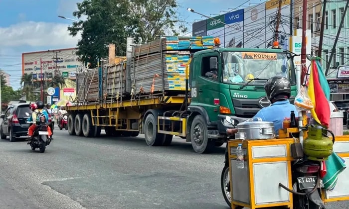 Dishub Balikpapan Akui Sanksi bagi Truk Pelanggar Jam Operasional Masih Sebatas Tilang