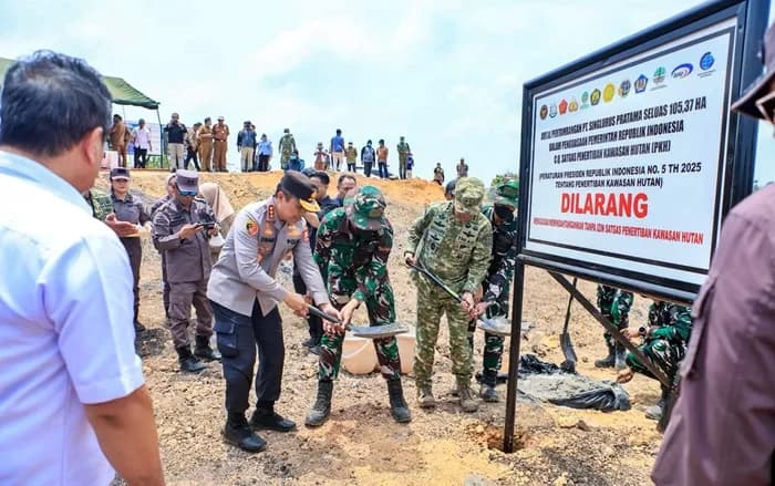 Tahura Bukit Soeharto Kaltim Diserobot, Satgas PKH Sita 111 Hektare Lahan dan Denda Rp147 Miliar