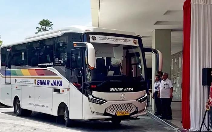 Tarif Rp43 Ribu, Bus Balikpapan-IKN Tambah Titik Naik-Turun di Plaza dan Pelabuhan Semayang