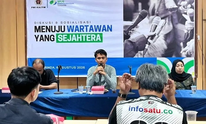 PWI Kaltim Data Ulang Anggota, Kejar Kepesertaan BPJS Ketenagakerjaan