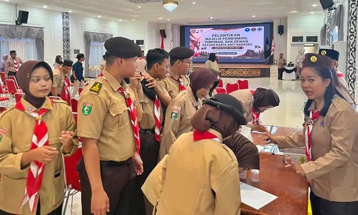 Saka Anti Narkoba Bontang Jalani Tes Urine, 30 Anggota Negatif