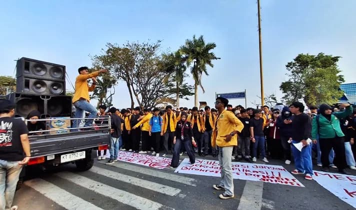 Bawa 15 Tuntutan, Aliansi Rakyat Kaltim Tolak Jadi Anak Tiri Pusat