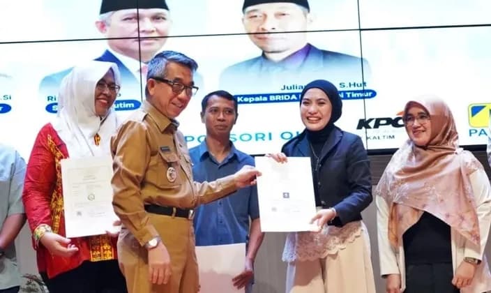 121 UMKM Kutim Kantongi Sertifikat HKI, Gratis Tanpa Biaya