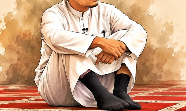 Hukum Duduk Memeluk Lutut saat Kutbah Jumat dan Penjelasan Ulama