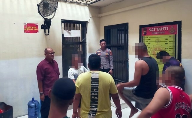 Jaga Kebugaran Tahanan, Polres Bontang Gelar "Jumat Sehat" di Rutan